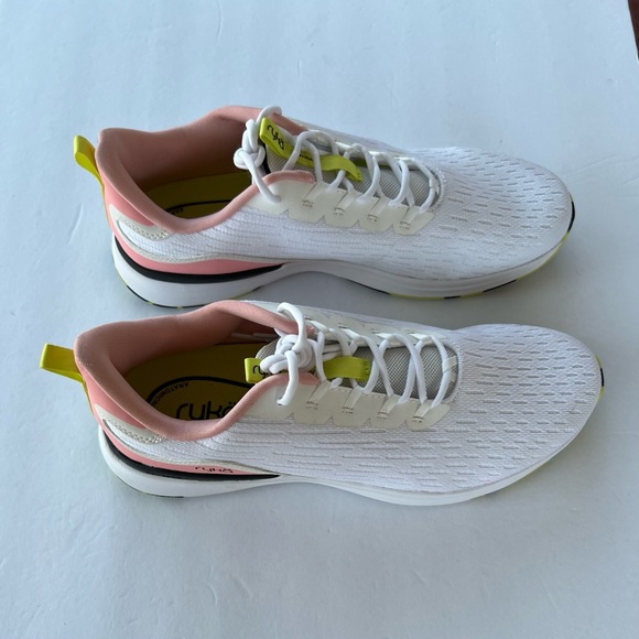 Ryka Women’s Myriad, White/pink Walking Shoe, Size 11 - Picture 7 of 9